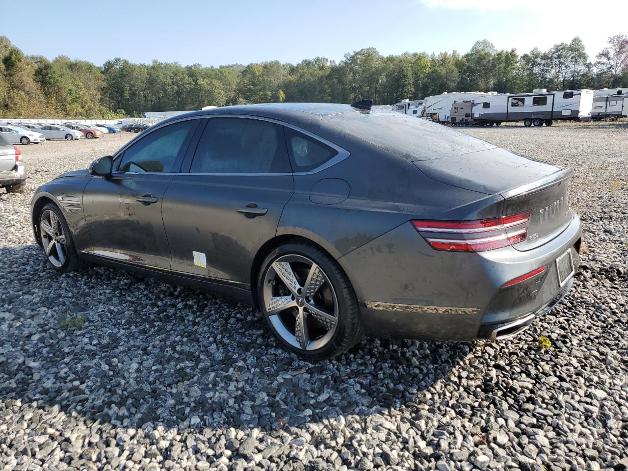 2023 Genesis G80 VIN KMTGB4SD5PU165546 Copart auction photo, water/flood / minor dent/scratches damage thumbnail 2