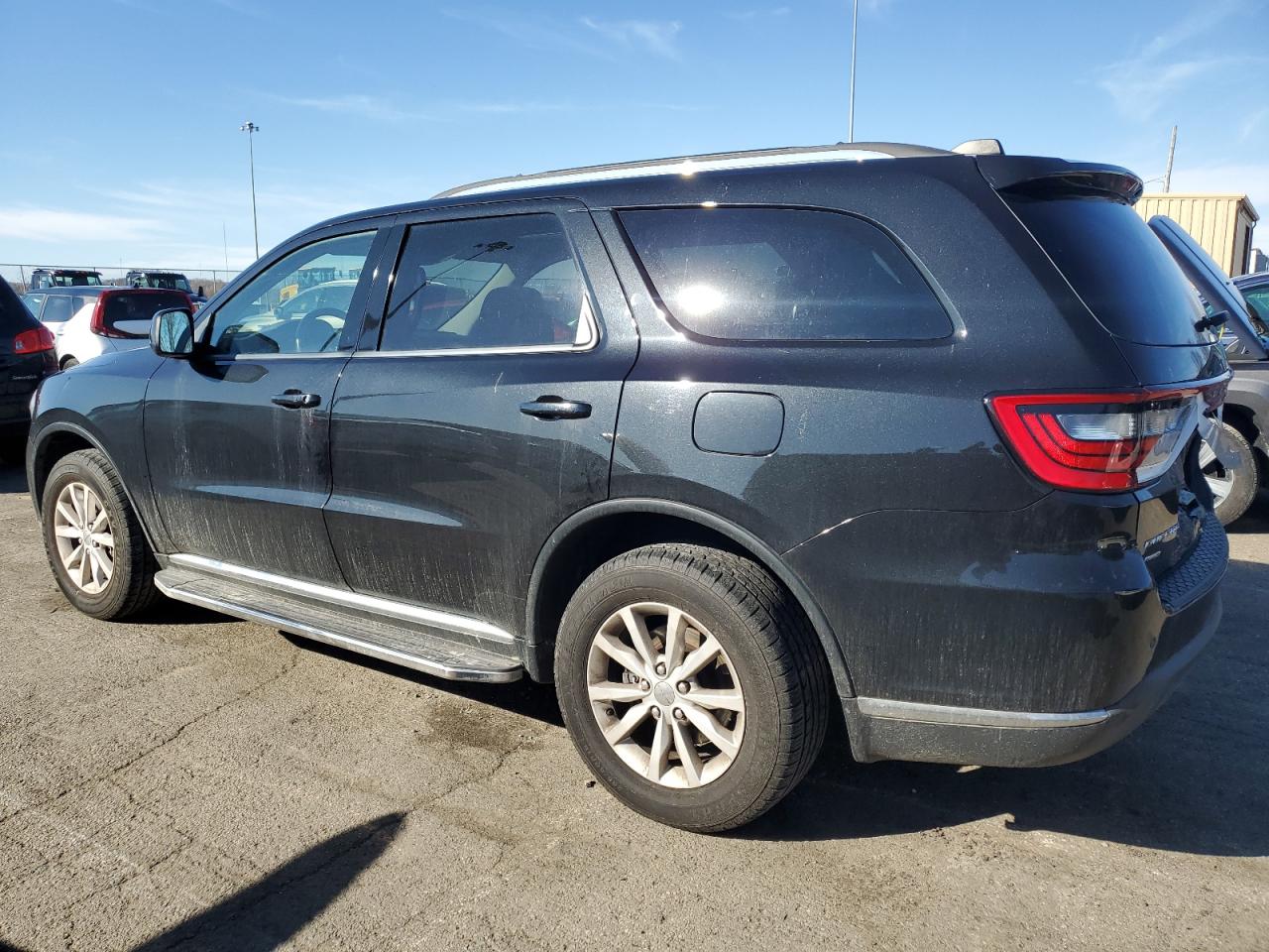 2015 Dodge Durango VIN 1C4RDJAG5FC128285 Copart auction photo, front end / rear end damage thumbnail 2