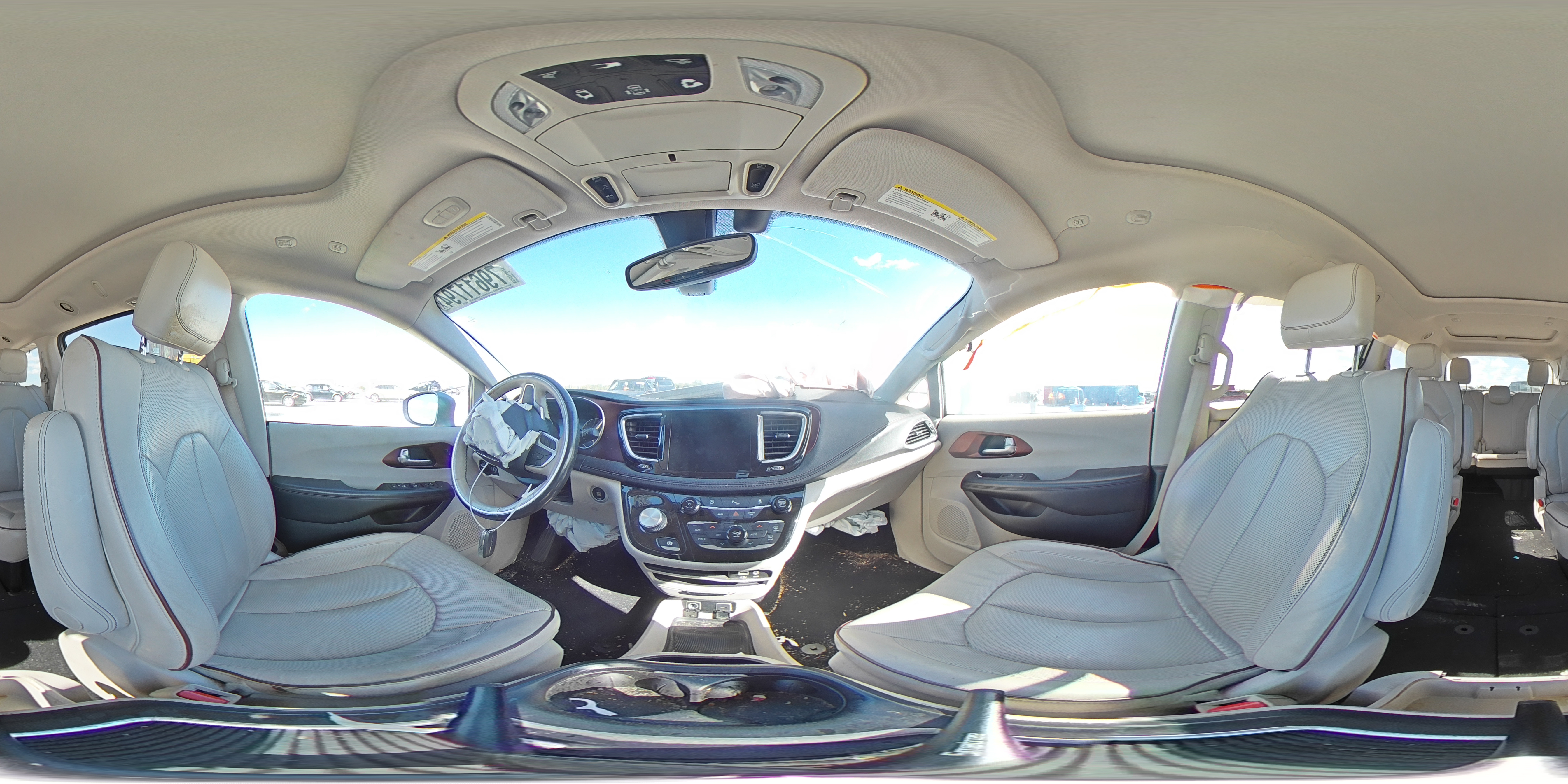 2020 Chrysler Pacifica VIN 2C4RC1GG7LR285992 Copart auction photo, front end damage thumbnail 14