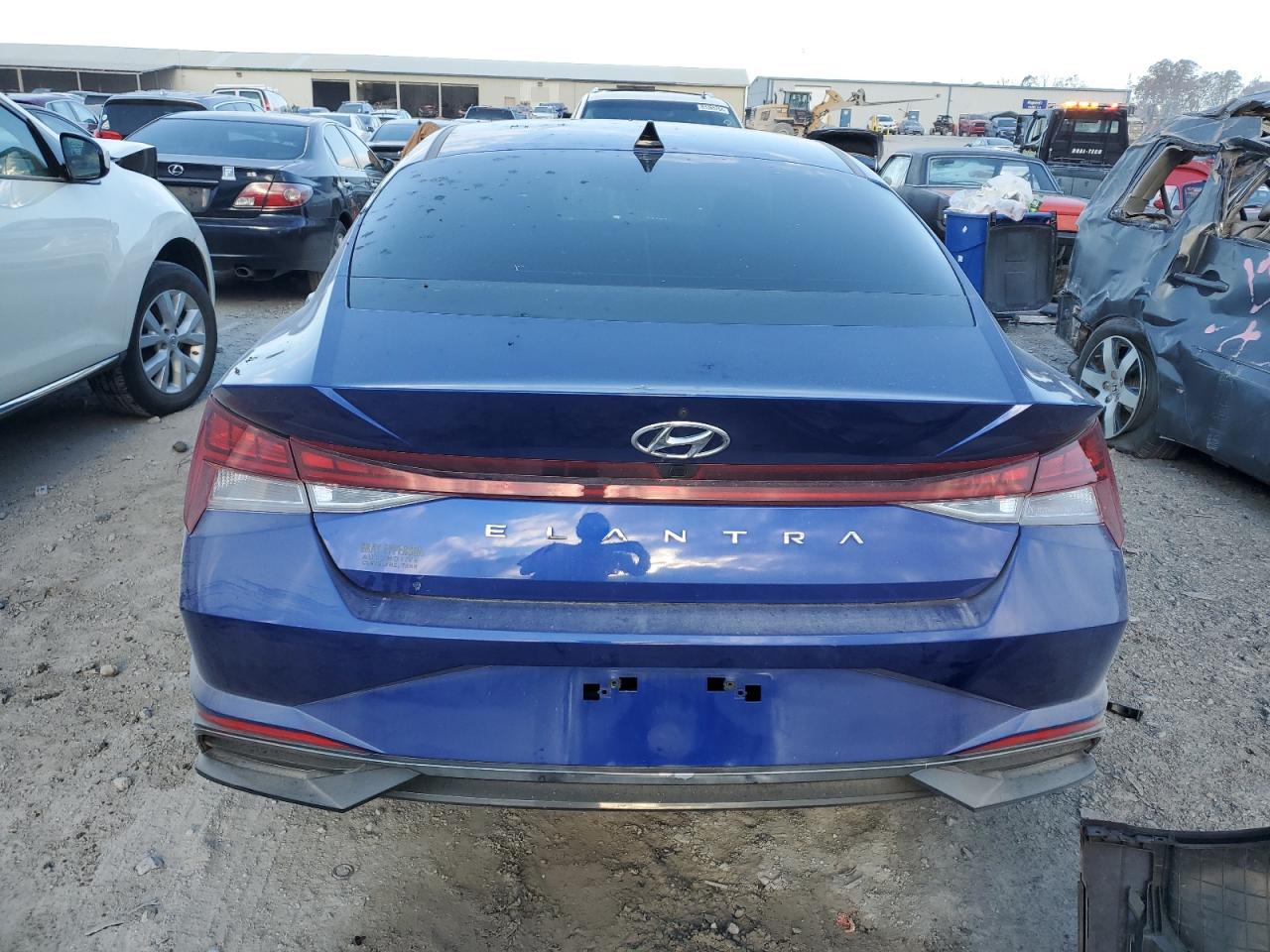 2021 Hyundai Elantra VIN KMHLN4AG3MU089770 Copart auction photo, front end damage thumbnail 6