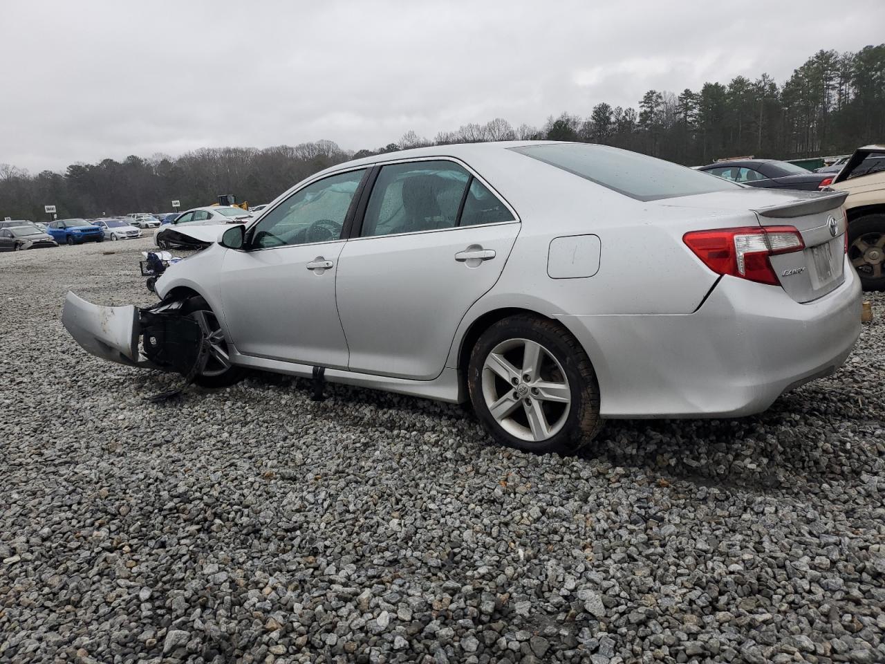 2014 Toyota Camry VIN 4T1BF1FK7EU453873 Copart auction photo, front end / undercarriage damage thumbnail 2