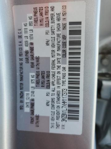 2017 Mazda 3 VIN 3MZBN1L7XHM117373 Copart auction photo, front end damage thumbnail 12