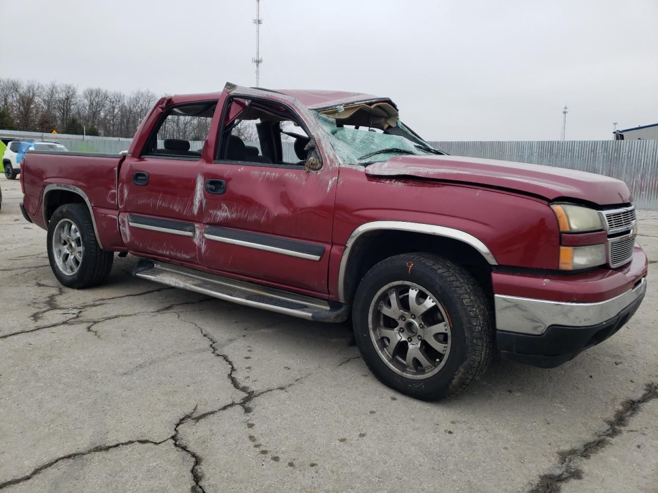 2007 Chevrolet Silverado VIN 2GCEK13V371178061 Copart auction photo, rollover damage thumbnail 4