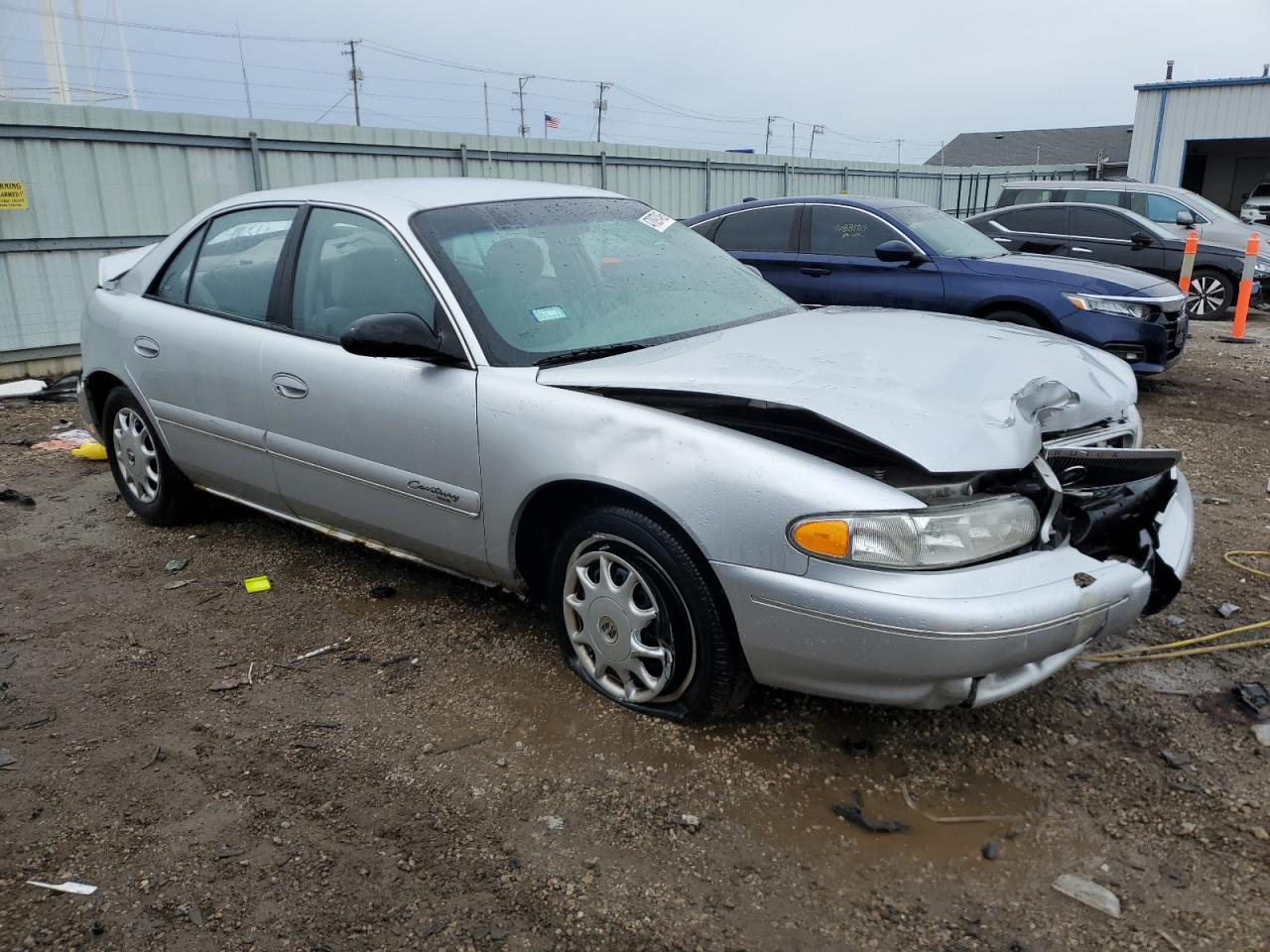 2001 Buick Century VIN 2G4WS52JX11321519 Copart auction photo, rear end / all over damage thumbnail 4