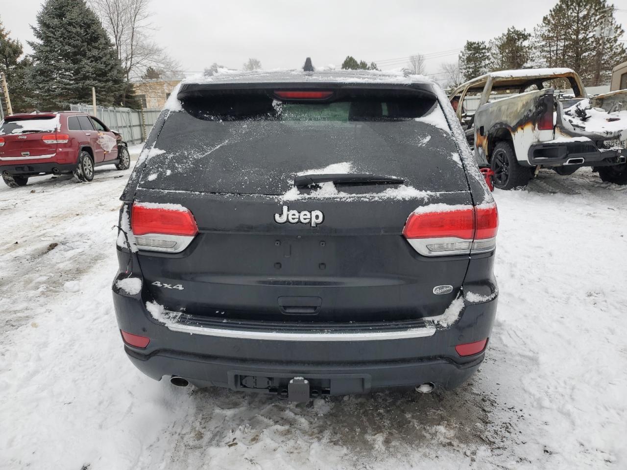 2017 Jeep Grand Cherokee VIN 1C4RJFCG3HC900062 Copart auction photo, front end / rollover damage thumbnail 6