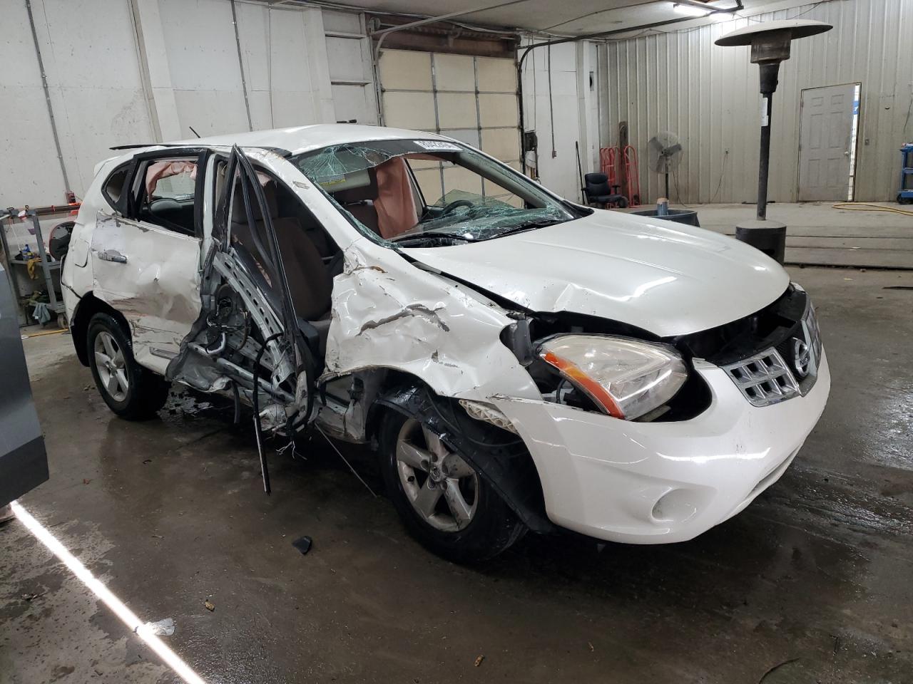 2013 Nissan Rogue VIN JN8AS5MT3DW541955 Copart auction photo, rollover damage thumbnail 4