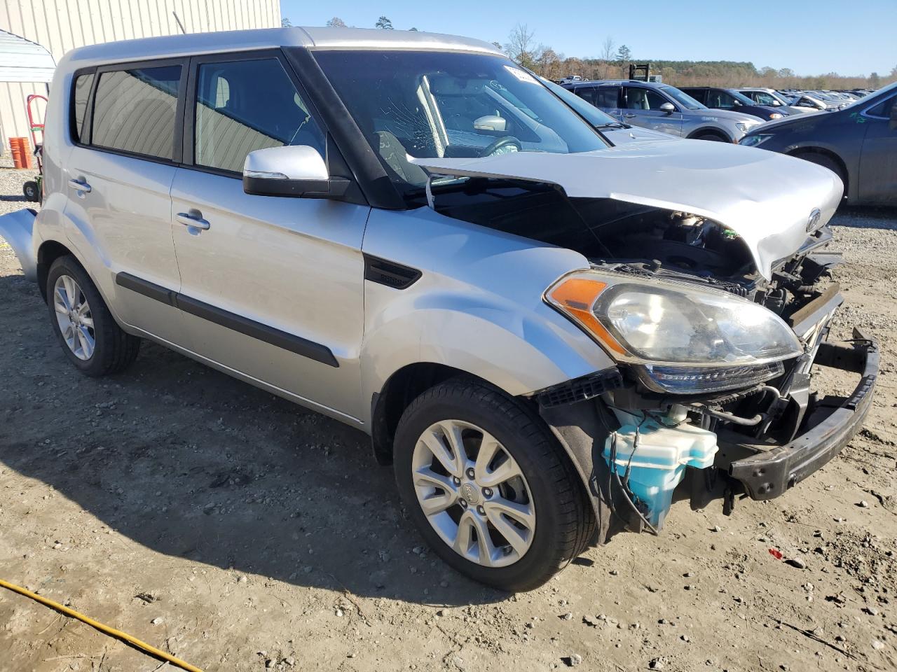 2012 KIA Soul VIN KNDJT2A64C7472983 Copart auction photo, front end damage thumbnail 4