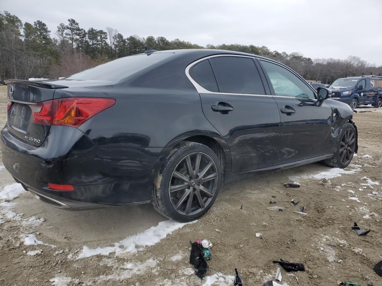 2014 Lexus GS VIN JTHCE1BL6E5025313 Copart auction photo, front end damage thumbnail 3