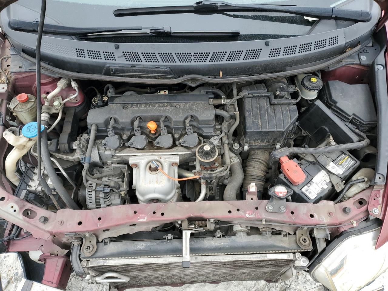 2010 Honda Civic VIN 19XFA1F50AE078593 Copart auction photo, front end / side damage thumbnail 11