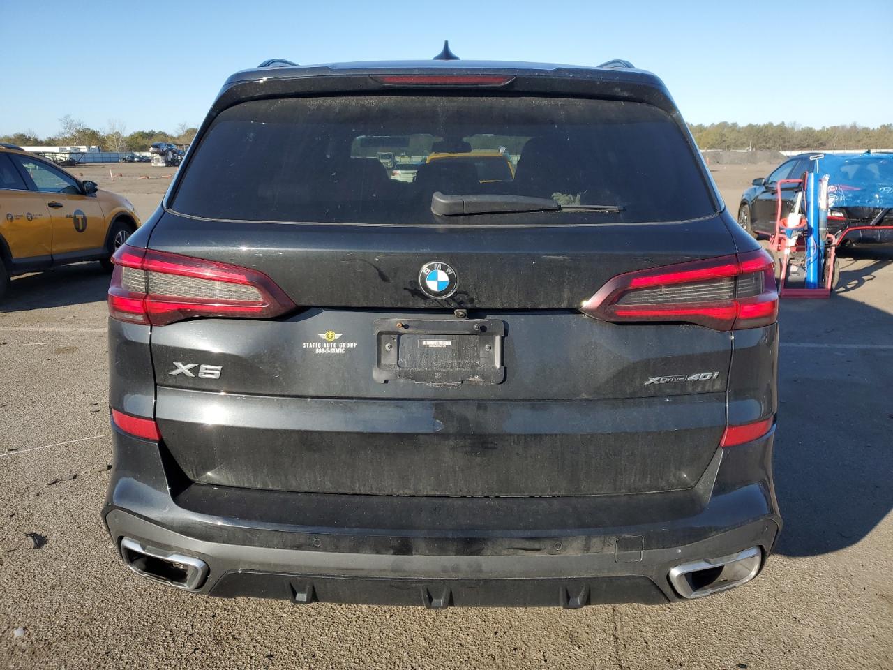 2022 BMW X5 VIN 5UXCR6C07N9M71078 Copart auction photo, front end / side damage thumbnail 6