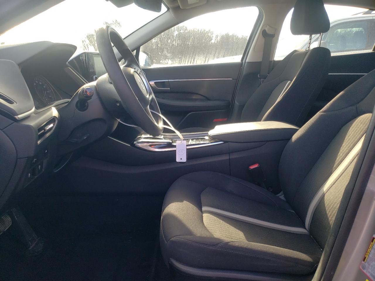 2021 Hyundai Sonata VIN KMHL64JA2MA160841 Copart auction photo, undercarriage damage thumbnail 7