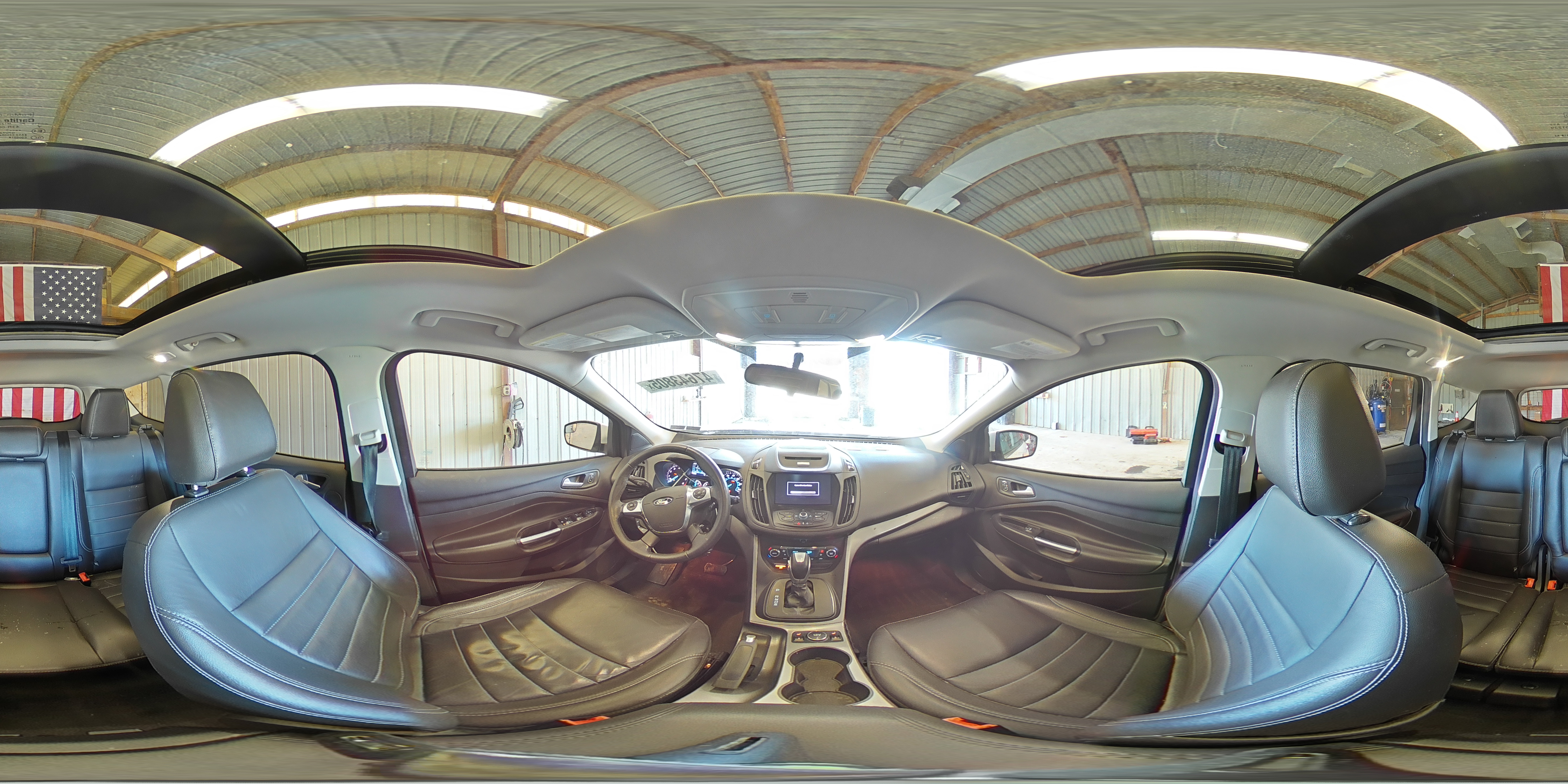 2015 Ford Escape VIN 1FMCU9GX0FUC33866 Copart auction photo, front end damage thumbnail 14