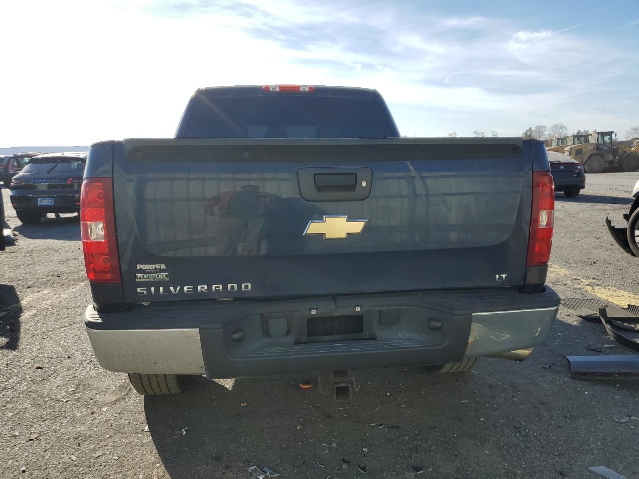 2010 Chevrolet Silverado VIN 3GCRKSE34AG203373 Copart auction photo, undercarriage / front end damage thumbnail 6