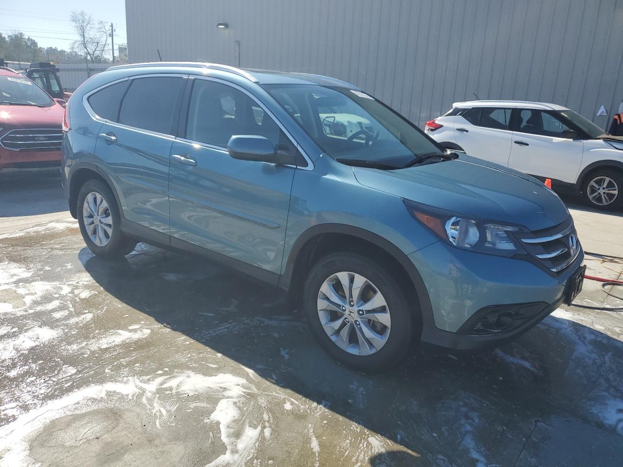 2013 Honda CR-V VIN 2HKRM3H7XDH524182 Copart auction photo, front end damage thumbnail 4