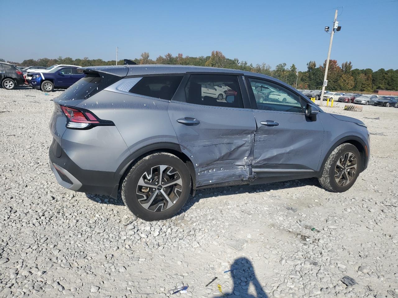 2023 KIA Sportage VIN 5XYK33AF5PG059943 Copart auction photo, side damage thumbnail 3