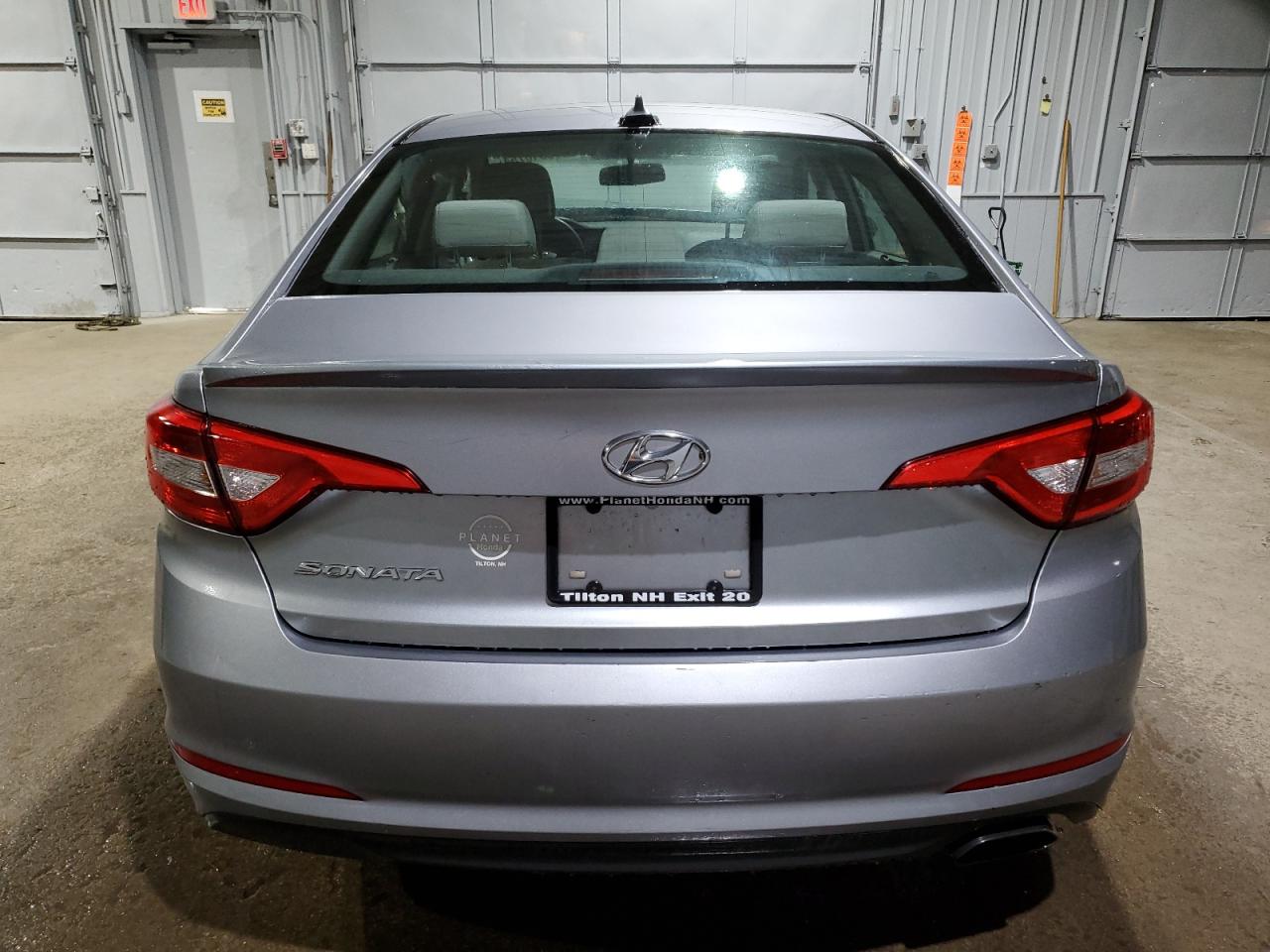 2016 Hyundai Sonata VIN 5NPE24AF6GH401320 Copart auction photo, front end / minor dent/scratches damage thumbnail 6
