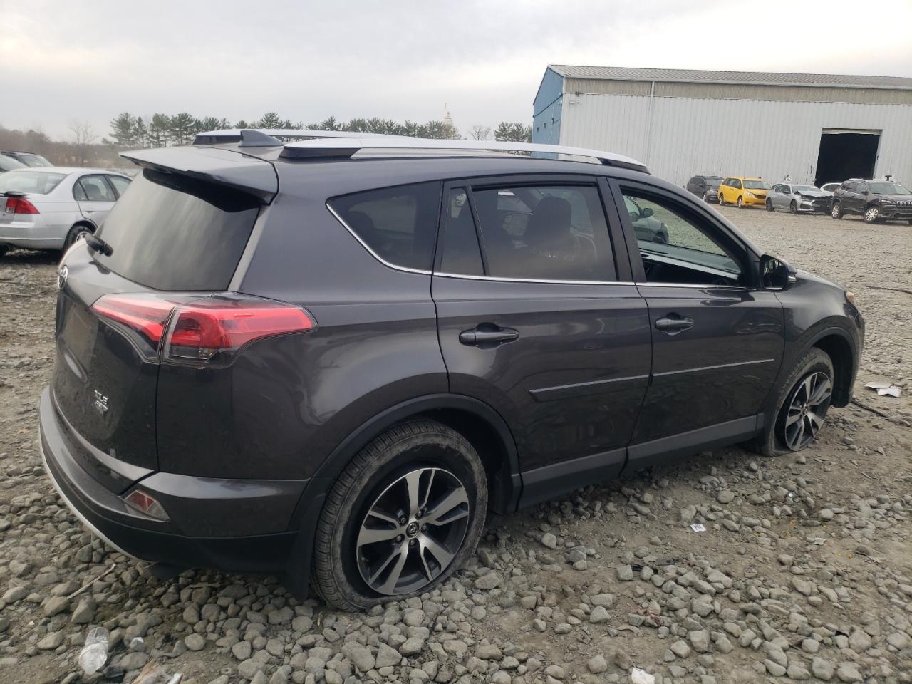 2016 Toyota RAV 4 VIN JTMRFREV0GJ073453 Copart auction photo, side damage thumbnail 3