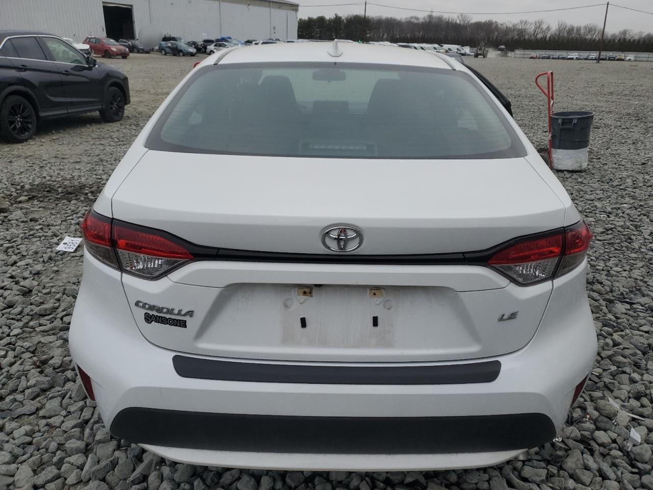 2022 Toyota Corolla VIN 5YFEPMAE2NP287969 Copart auction photo, side / minor dent/scratches damage thumbnail 6