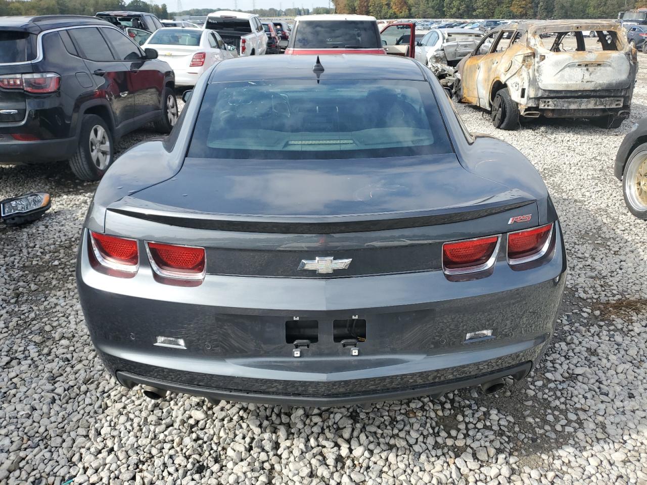 2011 Chevrolet Camaro VIN 2G1FB1ED5B9137541 Copart auction photo, undercarriage damage thumbnail 6