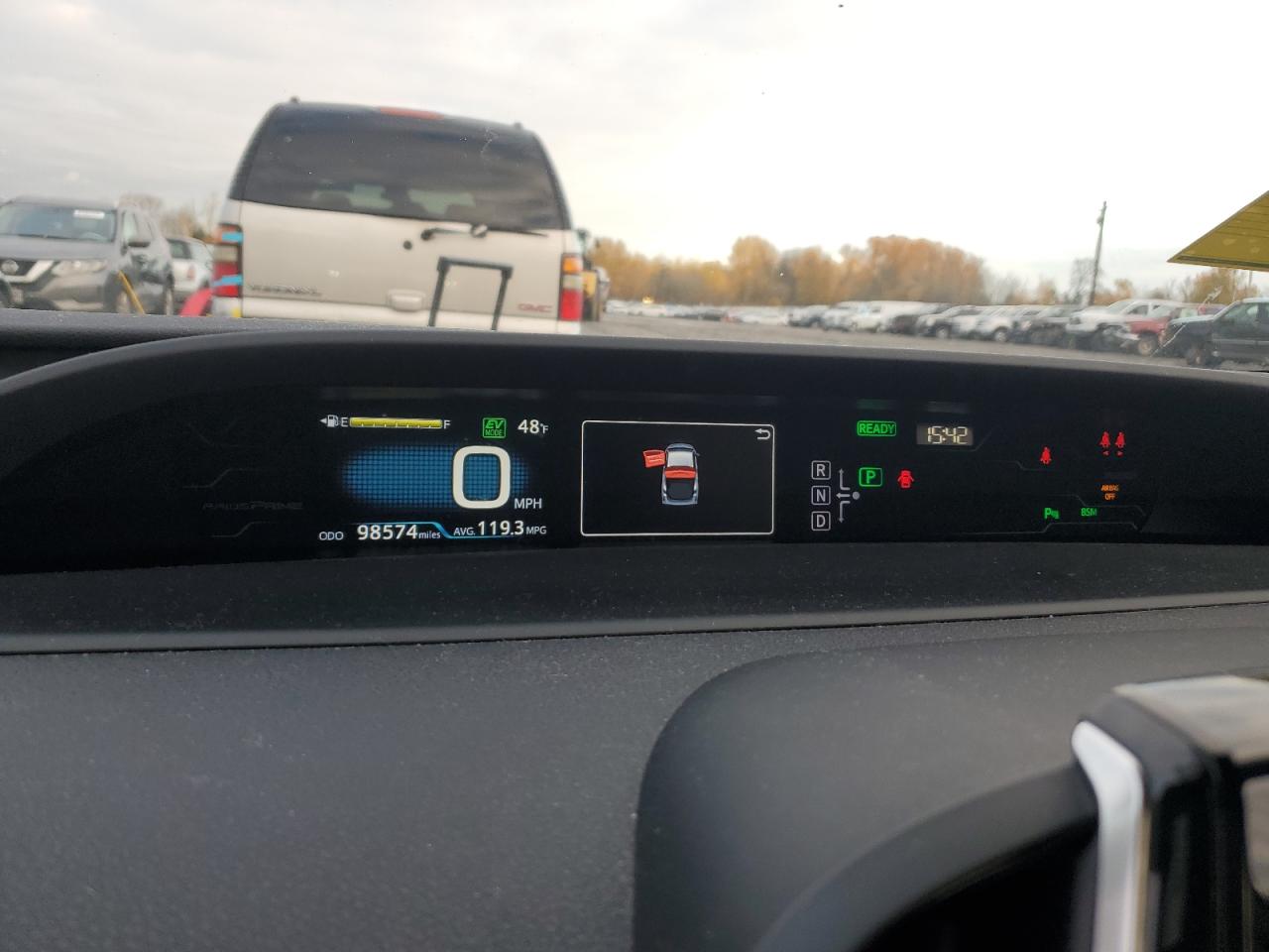 2017 Toyota Prius VIN JTDKARFP4H3022463 Copart auction photo, rear end damage thumbnail 9