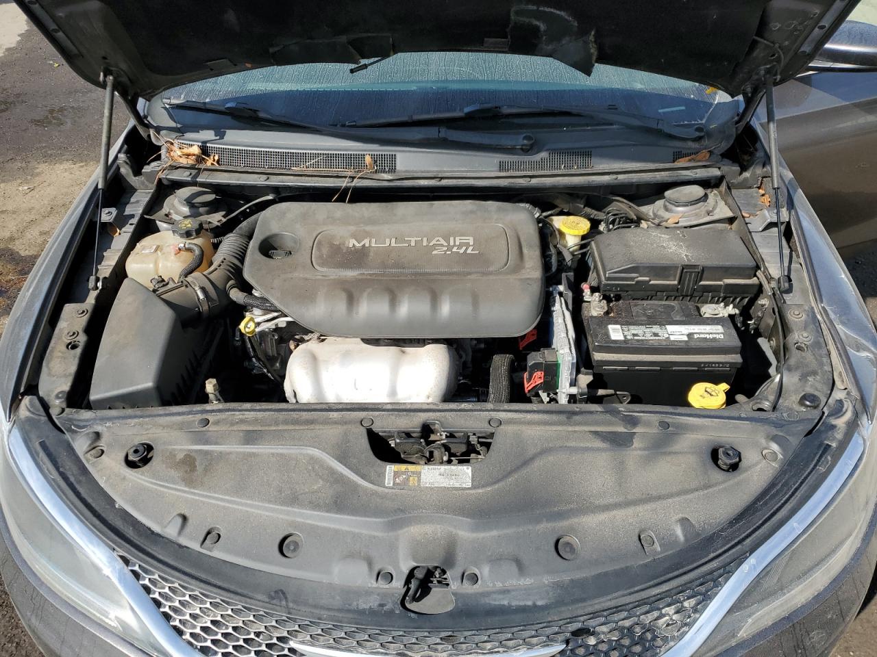 2015 Chrysler 200 VIN 1C3CCCAB6FN712602 Copart auction photo, rear end / front end damage thumbnail 11