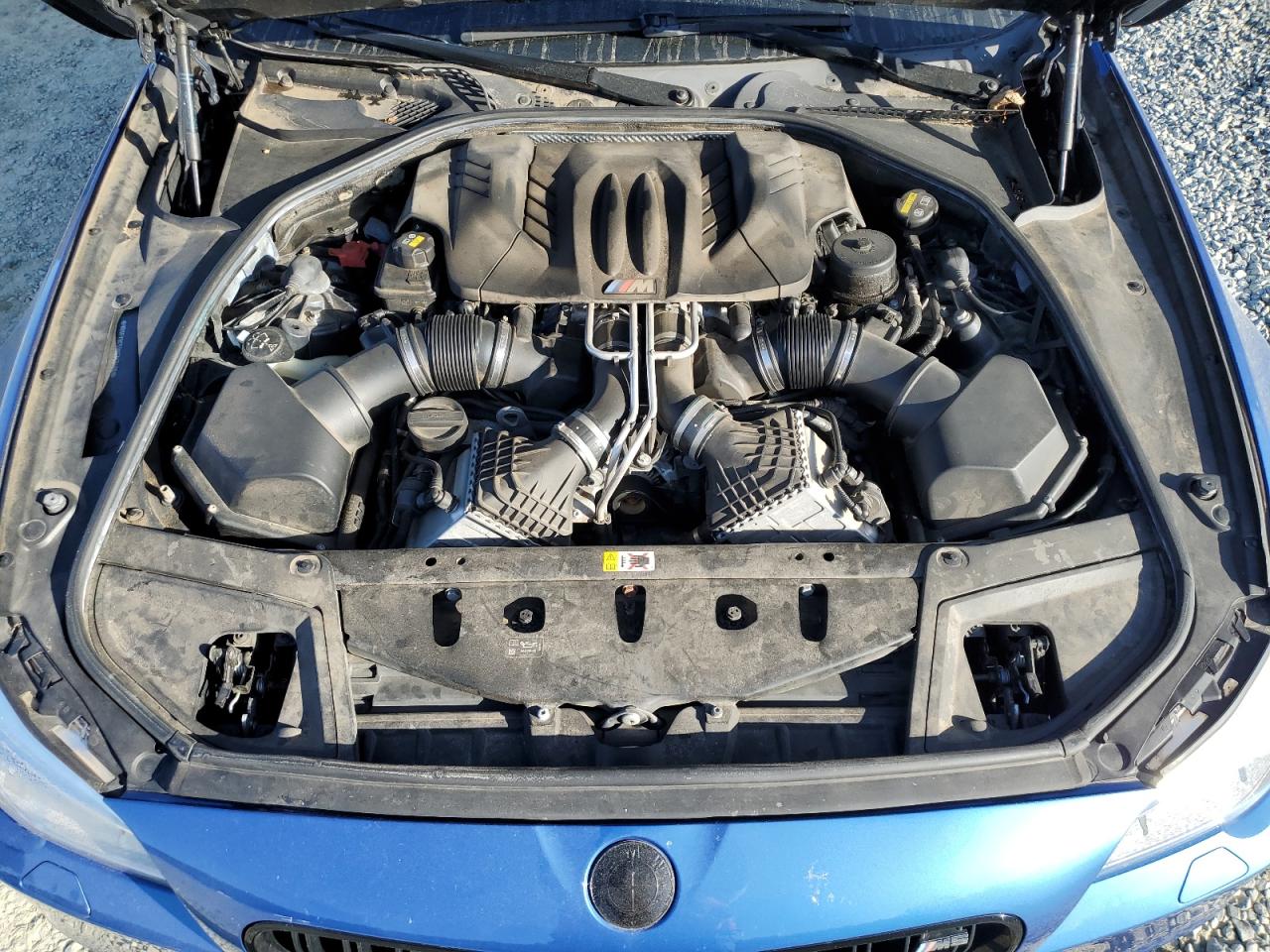 2016 BMW M5 VIN WBSFV9C53GG343466 Copart auction photo, all over damage thumbnail 12