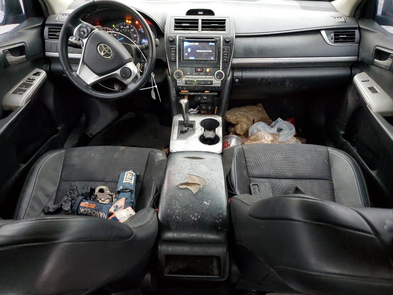 2014 Toyota Camry VIN 4T1BF1FK1EU758902 Copart auction photo, front end / side damage thumbnail 8