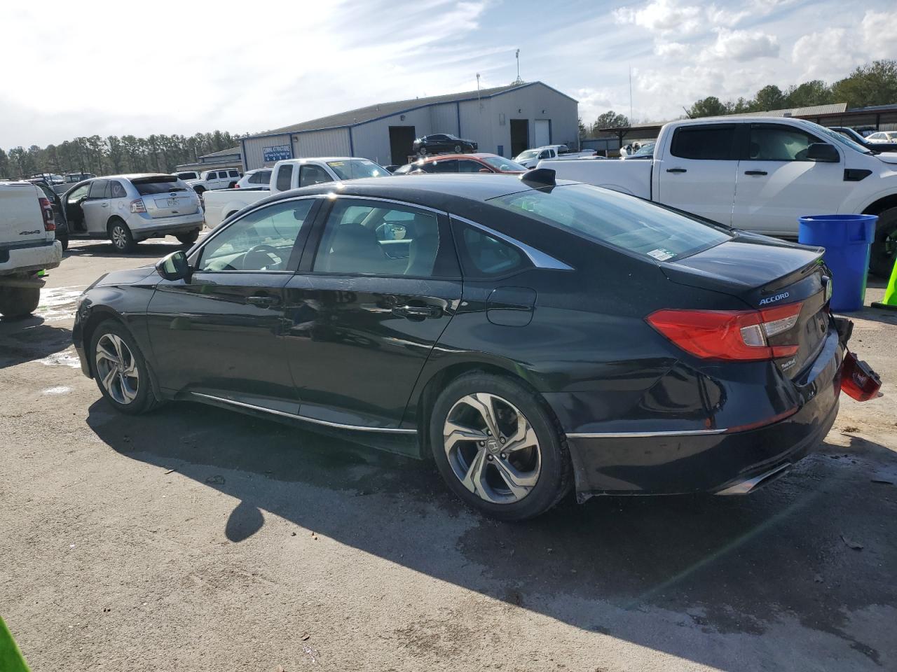 2018 Honda Accord VIN 1HGCV2F5XJA018161 Copart auction photo, rear end damage thumbnail 2