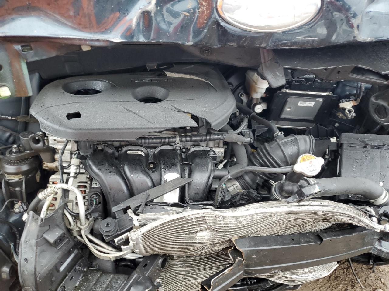 2018 KIA Soul VIN KNDJP3A58J7590419 Copart auction photo, front end / side damage thumbnail 11