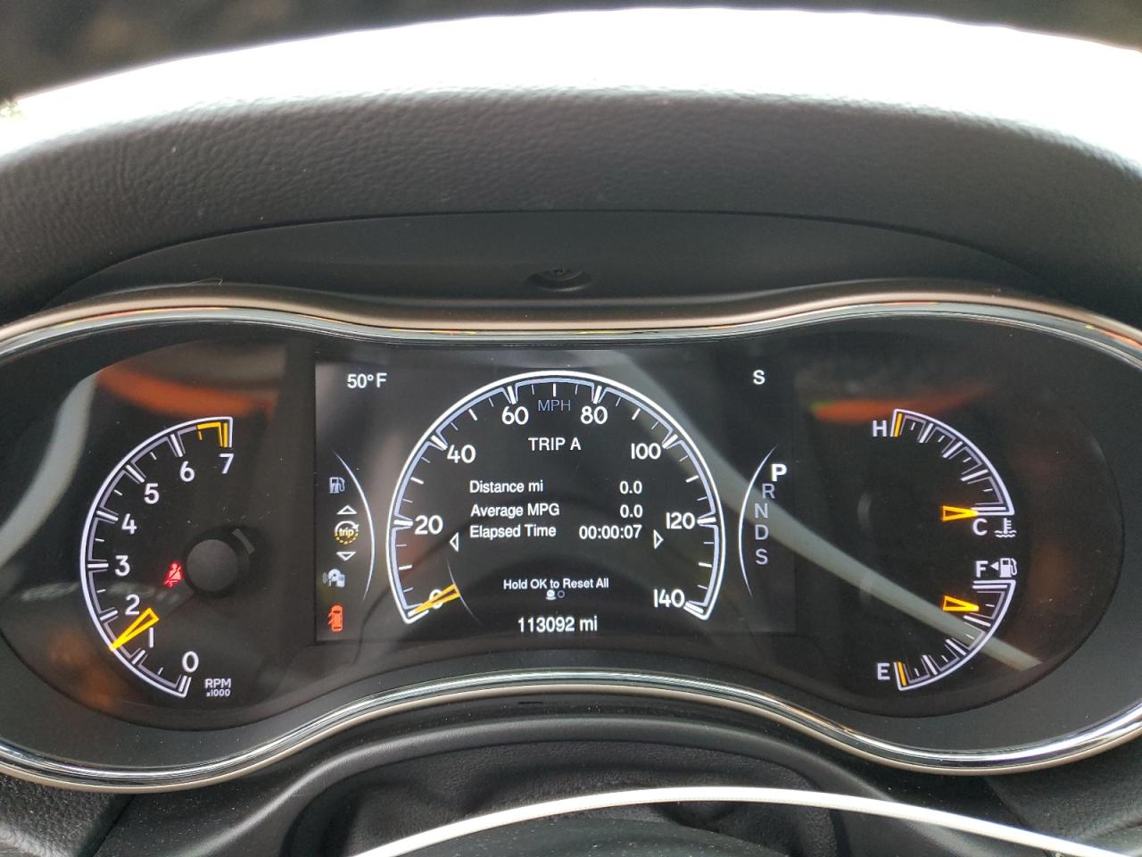 2015 Jeep Grand Cherokee VIN 1C4RJFBG7FC797713 Copart auction photo, front end damage thumbnail 9