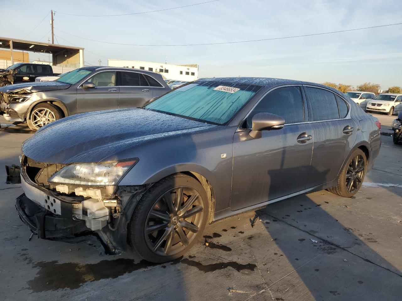 2015 Lexus GS VIN JTHBE1BL6FA013943 - Copart auction photo