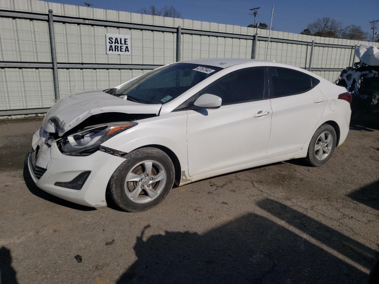2015 Hyundai Elantra VIN 5NPDH4AE6FH553419