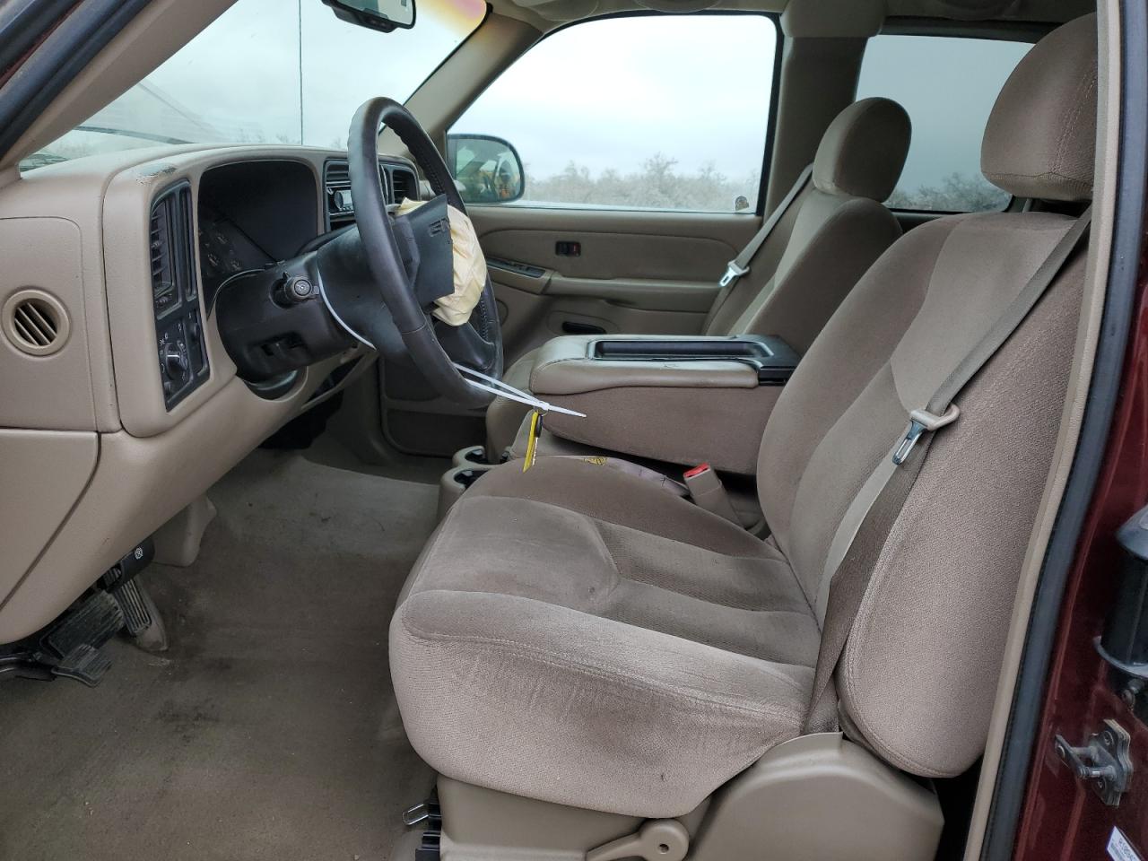 2003 GMC Sierra VIN 2GTEC19V931133043 Copart auction photo, front end / rear end damage thumbnail 7