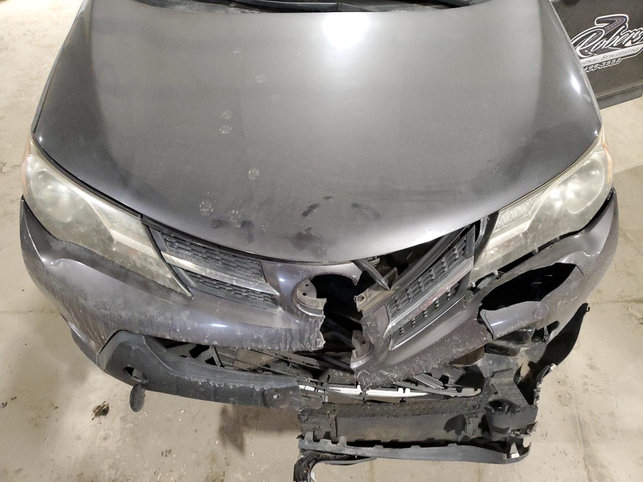 2015 Toyota RAV 4 VIN 2T3DFREVXFW315482 Copart auction photo, all over / undercarriage damage thumbnail 12