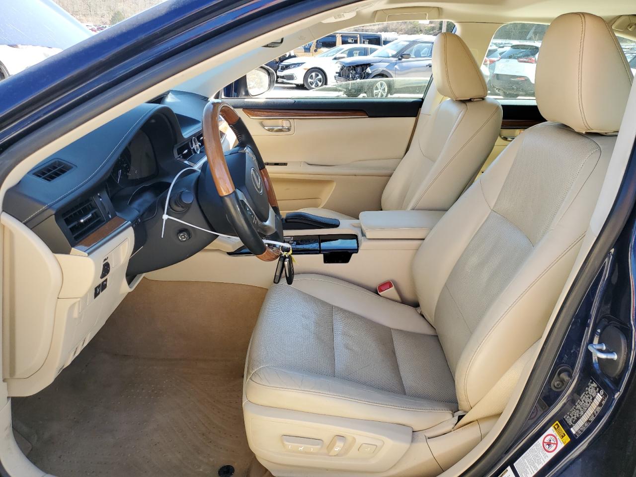 2015 Lexus ES VIN JTHBW1GG9F2084878 Copart auction photo, front end / side damage thumbnail 7
