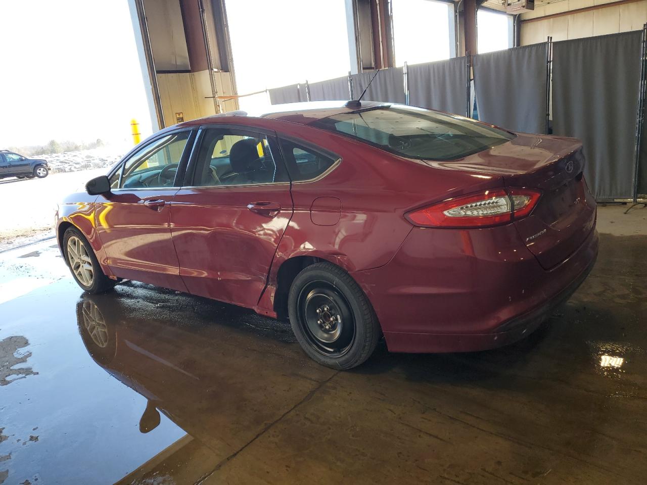 2016 Ford Fusion VIN 3FA6P0H70GR379296 Copart auction photo, side / undercarriage damage thumbnail 2