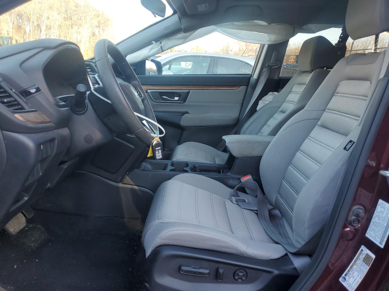 2019 Honda CR-V VIN 2HKRW1H58KH507892 Copart auction photo, side damage thumbnail 7