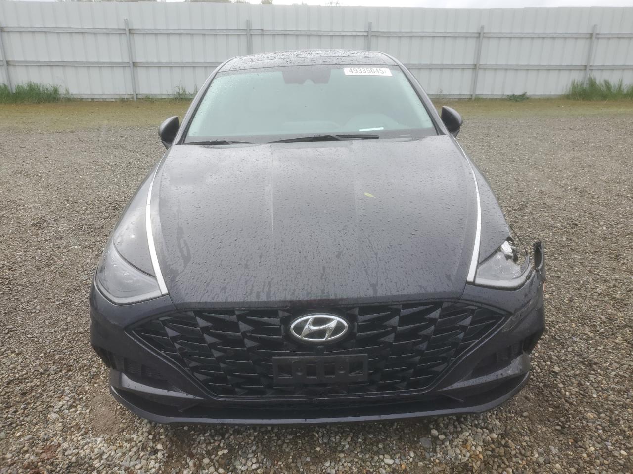 2023 Hyundai Sonata VIN KMHL34J22PA316429 Copart auction photo, front end / side damage thumbnail 5