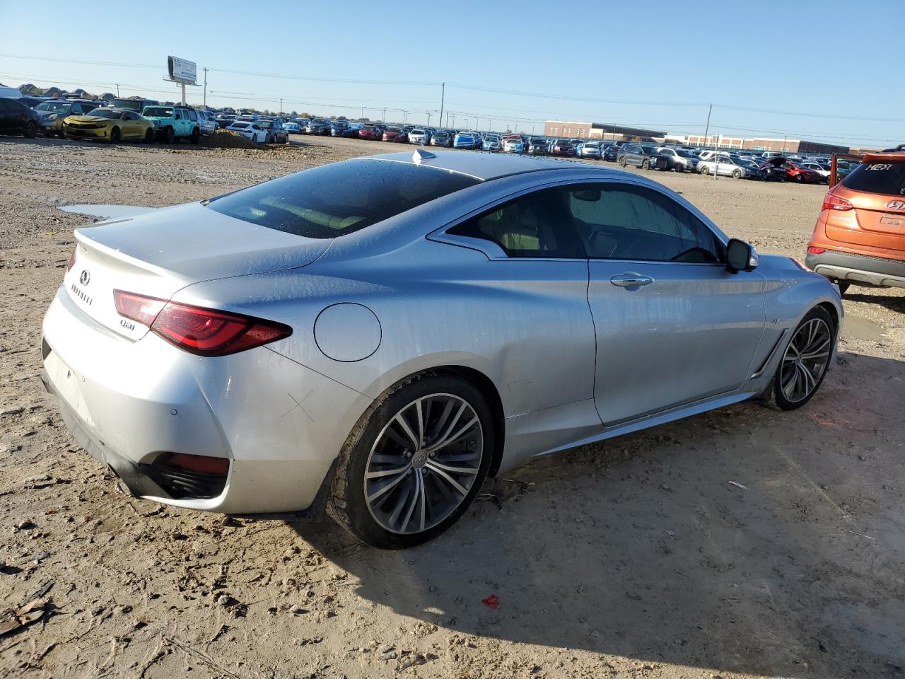 2017 Infiniti Q60 VIN JN1EV7EK4HM361927 Copart auction photo, rear end damage thumbnail 3