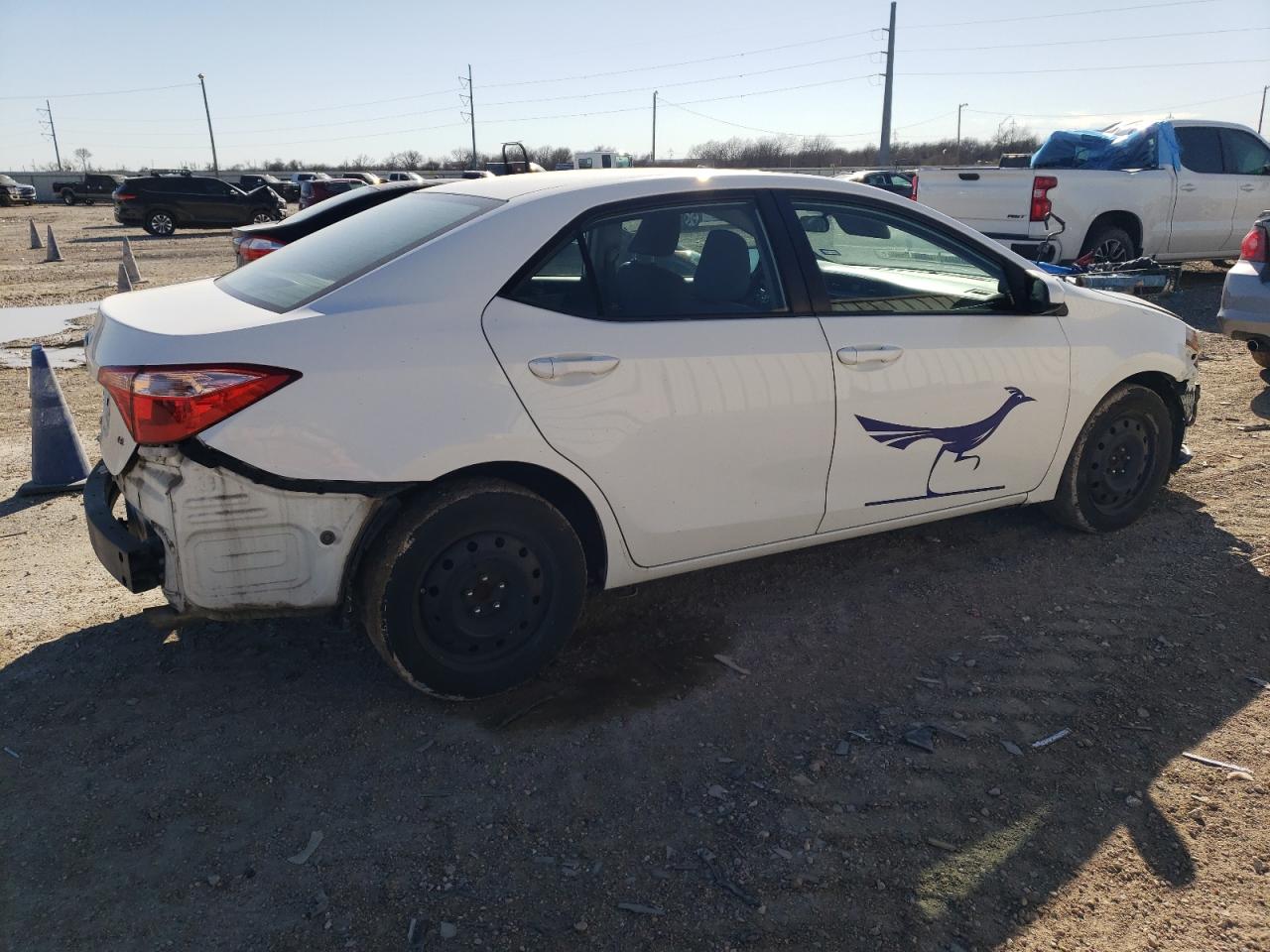 2017 Toyota Corolla VIN 5YFBURHE0HP728842 Copart auction photo, all over damage thumbnail 3