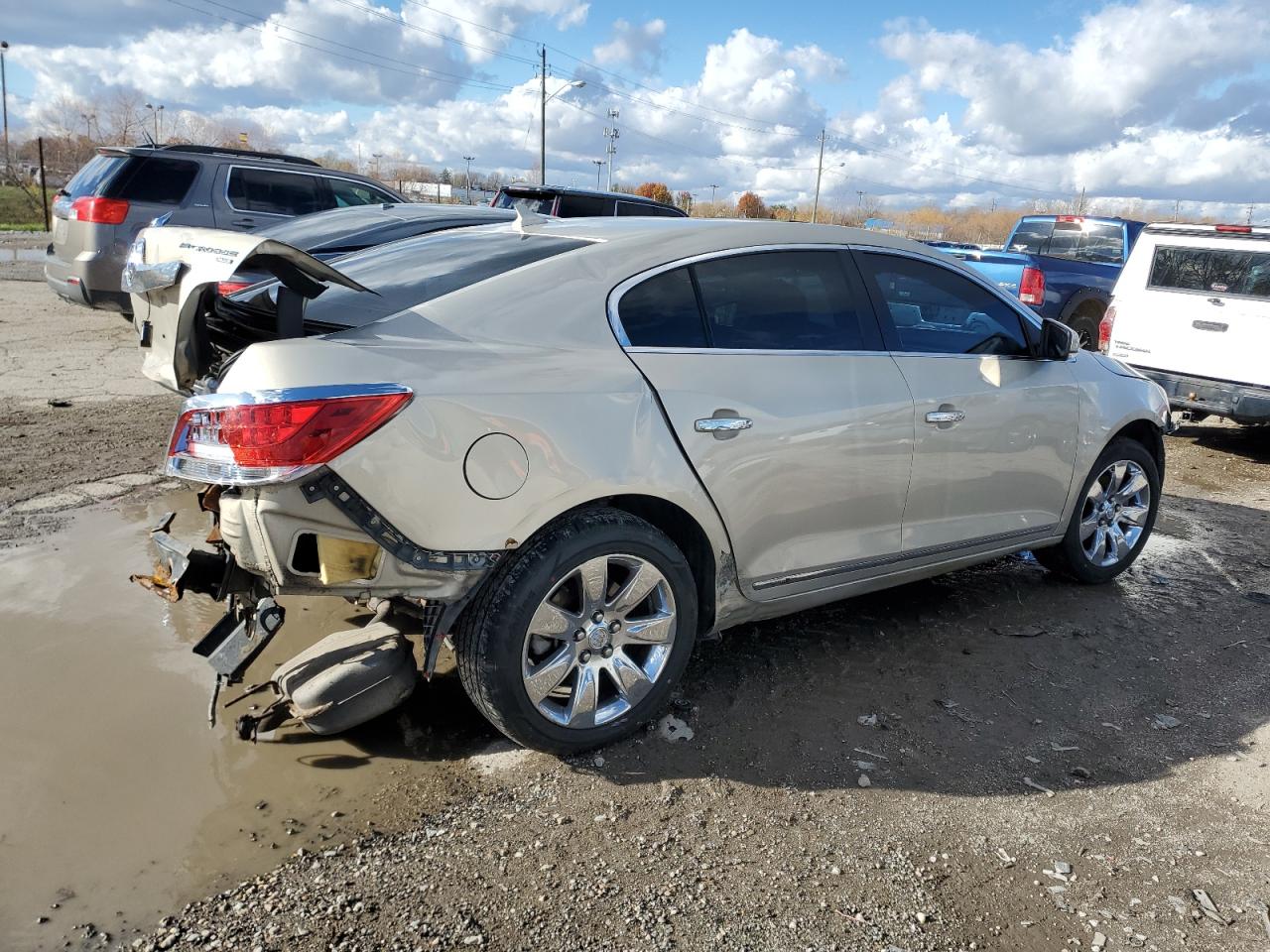 2010 Buick LaCrosse VIN 1G4GD5EGXAF302041 Copart auction photo, rear end / front end damage thumbnail 3