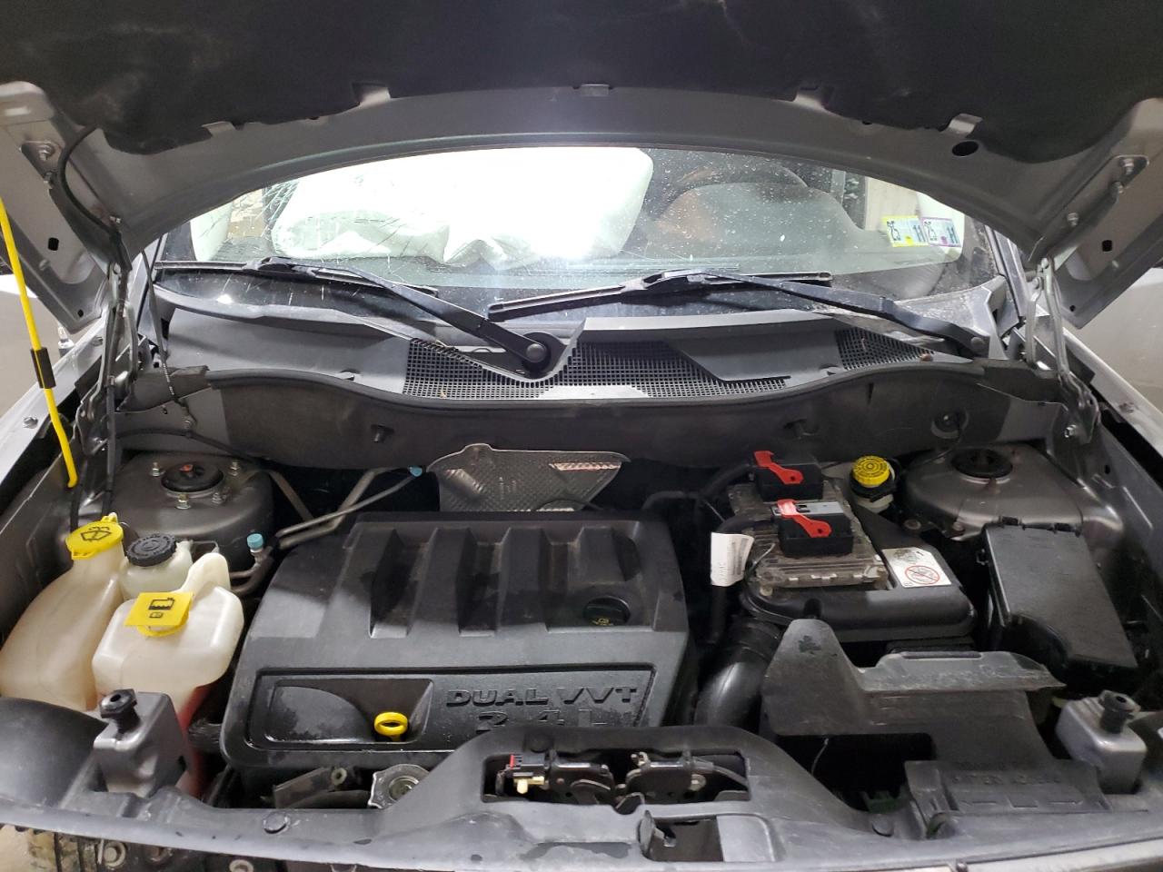 2015 Jeep Liberty (Patriot) VIN 1C4NJRFB5FD376419 Copart auction photo, front end / side damage thumbnail 13