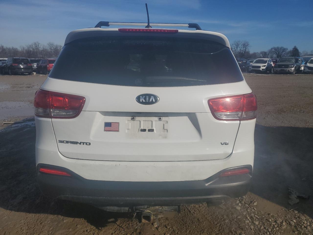 2017 KIA Sorento VIN 5XYPGDA57HG197993 Copart auction photo, front end damage thumbnail 6