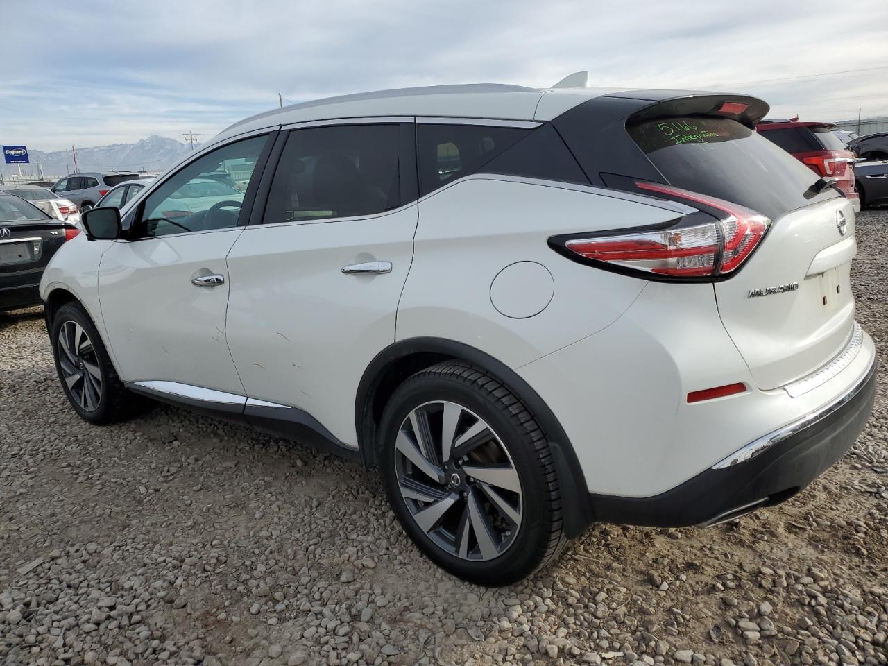 2016 Nissan Murano VIN 5N1AZ2MH2GN150271 Copart auction photo, front end damage thumbnail 2