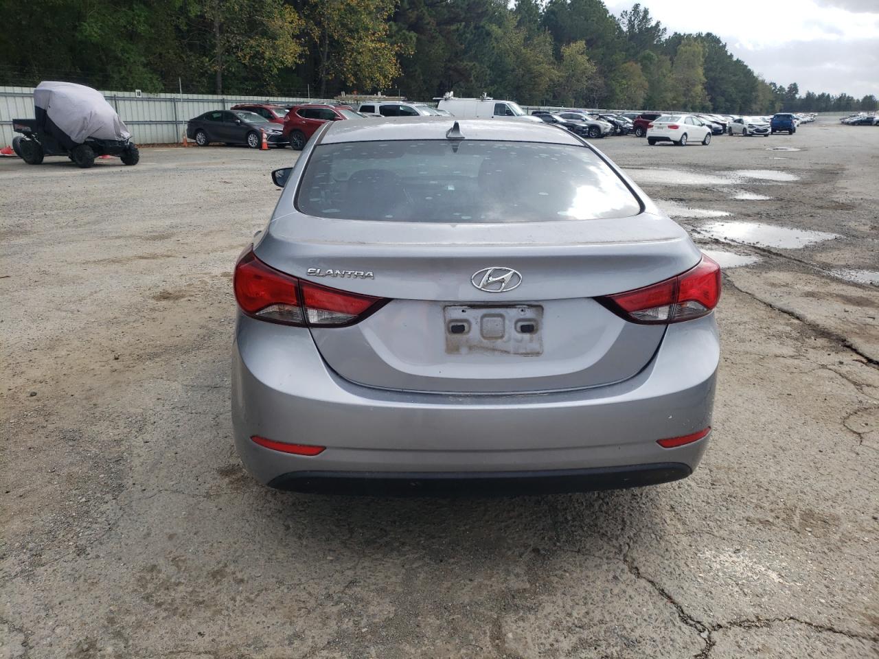 2015 Hyundai Elantra VIN 5NPDH4AE5FH620138 Copart auction photo, front end / rear end damage thumbnail 6