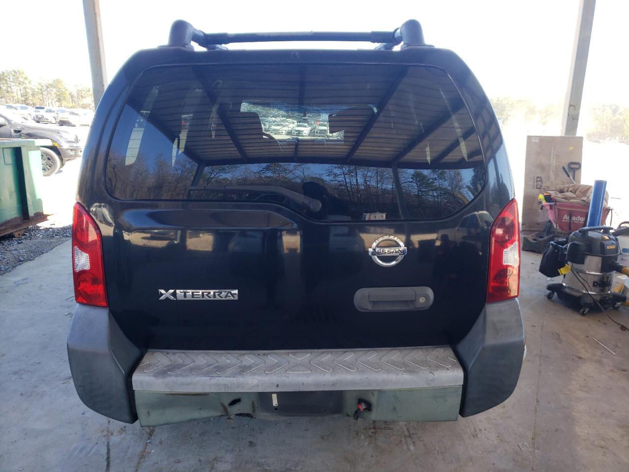2007 Nissan XTerra VIN 5N1AN08U67C504232 Copart auction photo, top/roof damage thumbnail 6