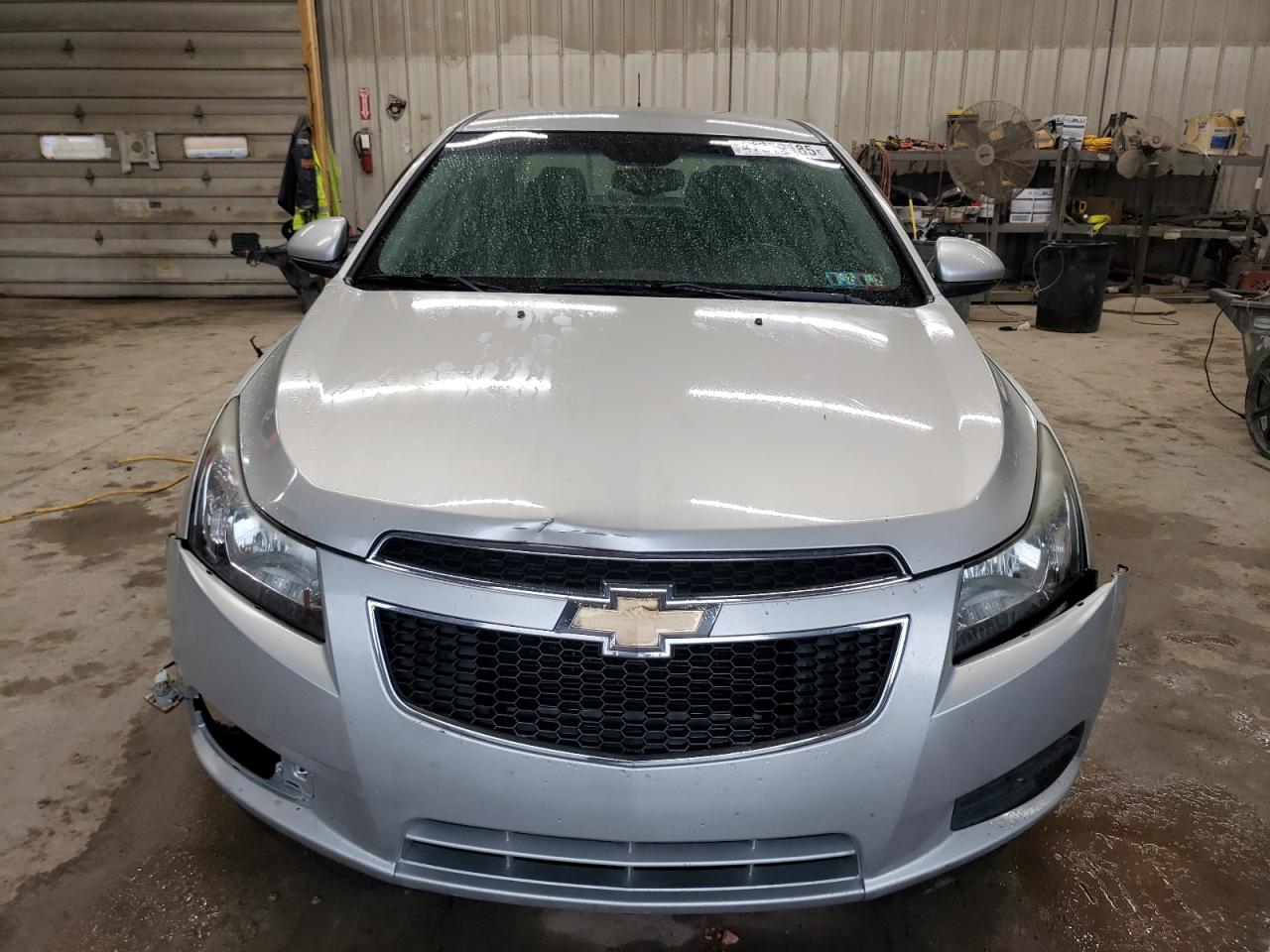 2014 Chevrolet Cruze VIN 1G1PC5SB0E7417739 Copart auction photo, front end / side damage thumbnail 5
