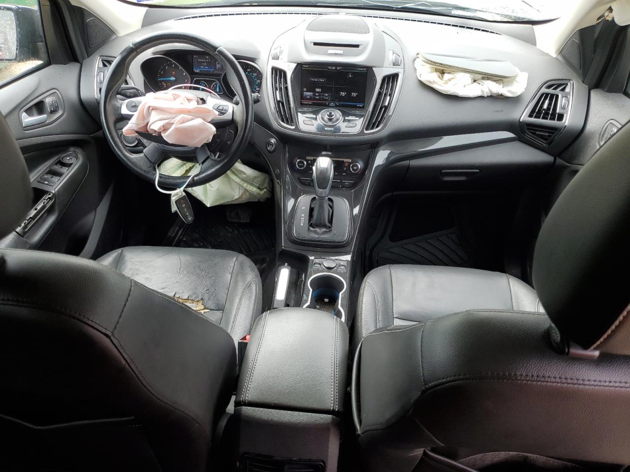 2014 Ford Escape VIN 1FMCU0JX2EUC59386 Copart auction photo, front end damage thumbnail 8