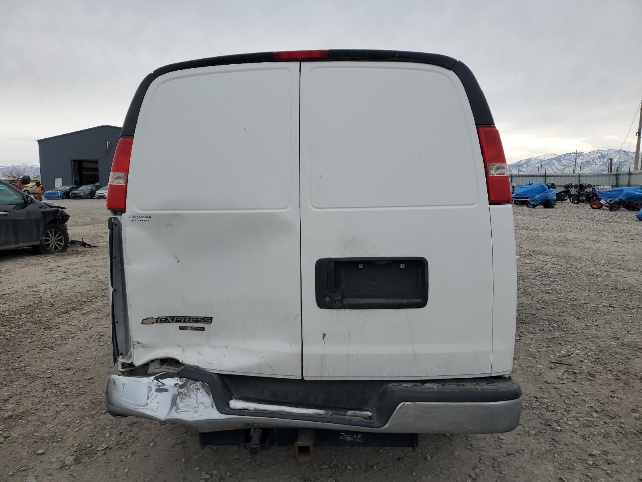 2016 Chevrolet Express VIN 1GCWGAFG7G1312272 Copart auction photo, front end damage thumbnail 6