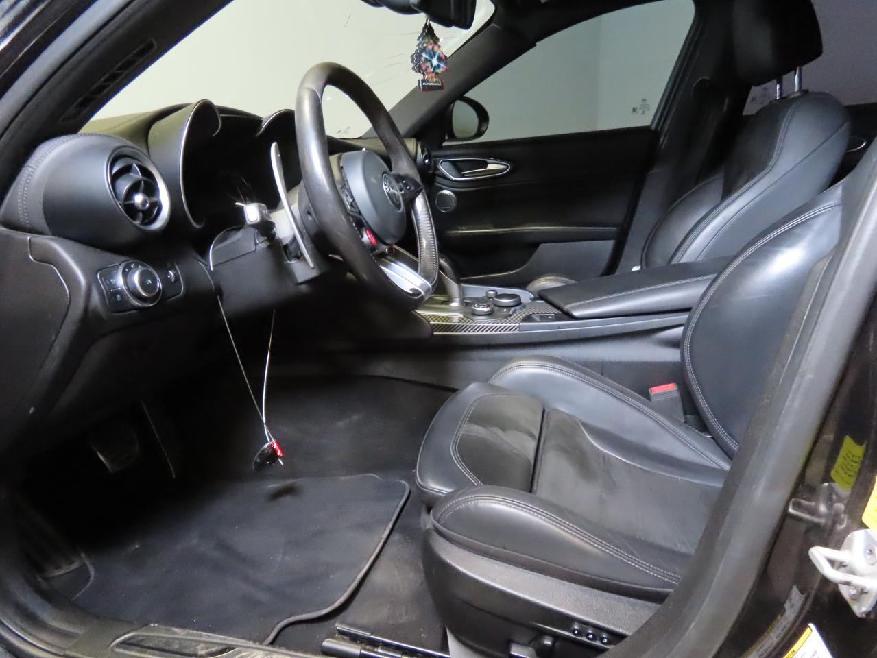 2018 Alfa Romeo Giulia VIN ZARFAEAV3J7575982 Copart auction photo, all over damage thumbnail 9